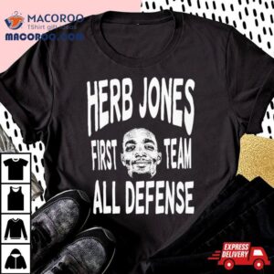 Herb Jones First Team All Defense New Orleans Pelicans Tshirt