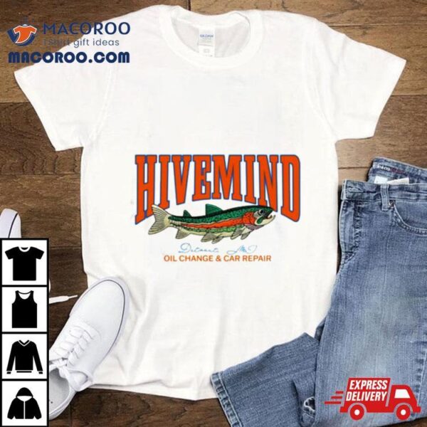 Hivemind French Terry Stitched Fish T Shirt