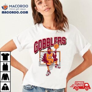 Hoopin Rsquo Gobblers Basketball Tshirt