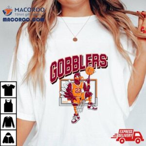 Hoopin Rsquo Gobblers Basketball Tshirt