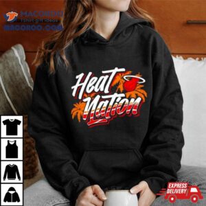 Hot Summer Miami Heat Nation Basketball Tshirt