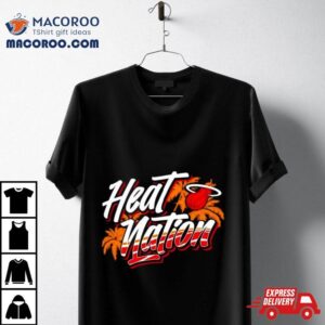 Hot Summer Miami Heat Nation Basketball Tshirt