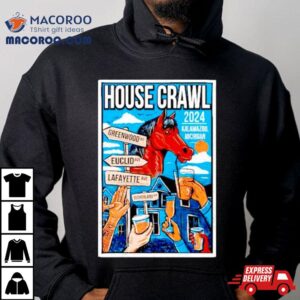 House Crawl Kalamazoo Michigan Tshirt