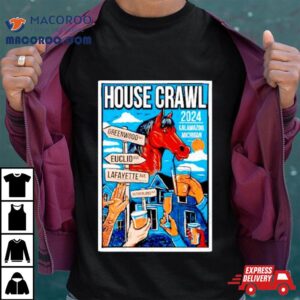 House Crawl Kalamazoo Michigan Tshirt