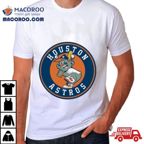 Houston Astros Circle New Logo Mascoshirt