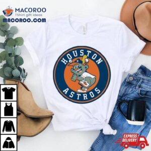 Houston Astros Circle New Logo Mascoshirt