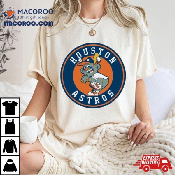 Houston Astros Circle New Logo Mascoshirt