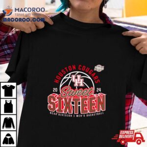 Houston Cougars 2024 Ncaa Men’s Basketball Tournament March Madness Sweet Sixteen Defensive Stance Shirt