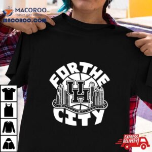 Houston Cougars For The City Basketball Tshirt