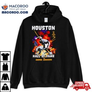 Houton Texas Hall Of Fame Andre Johnson Tshirt