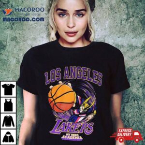 Hyperfly Los Angeles Lakers Nba X My Hero Academia All Might Smash Tshirt