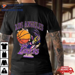 Hyperfly Los Angeles Lakers Nba X My Hero Academia All Might Smash Tshirt