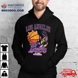 Hyperfly Los Angeles Lakers Nba X My Hero Academia All Might Smash Tshirt