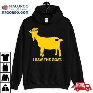 I Saw The Goat Caitlin Clark Tshirt