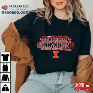 Illinois Fighting Illini Big Ten Men S Basketball Conference Tournament Champions Bracke Tshirt