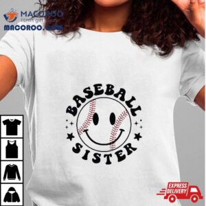 In My Baseball Sister Era Groovy Fun Lover 2 Side Shirt