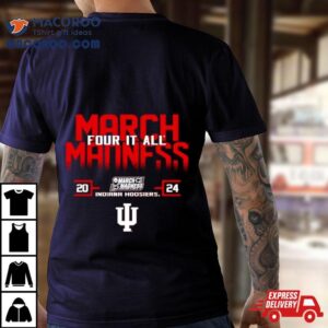 Indiana Hoosiers For It All March Madness Tshirt