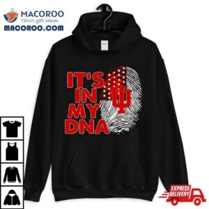 Indiana Hoosiers It’s In My Dna Fingerprint Shirt