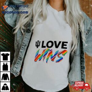 Indiana Hoosiers Love Wins Pride 2024 Shirt