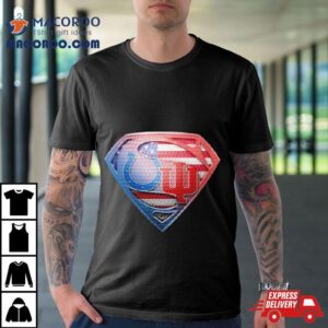 Indianapolis Colts And Indiana Hoosiers Superman Sports Logo Tshirt