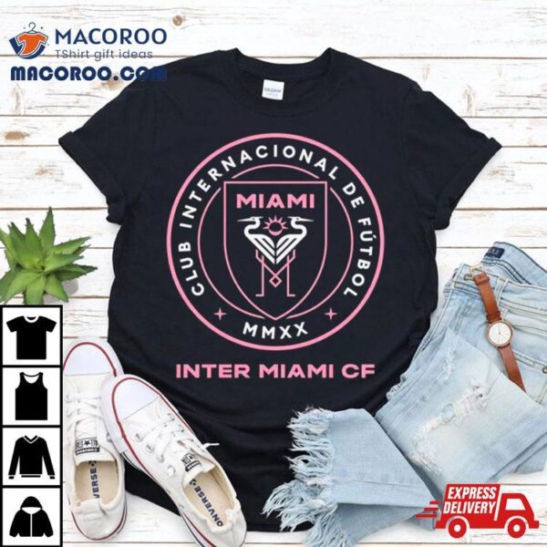 Inter Miami Cf Primary Logo Shirt