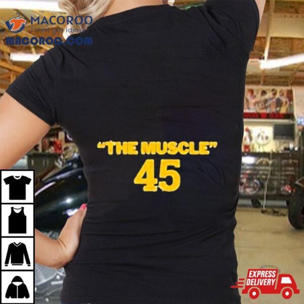 Iowa Basketball Hannah Stuelke The Muscle 45 Shirt