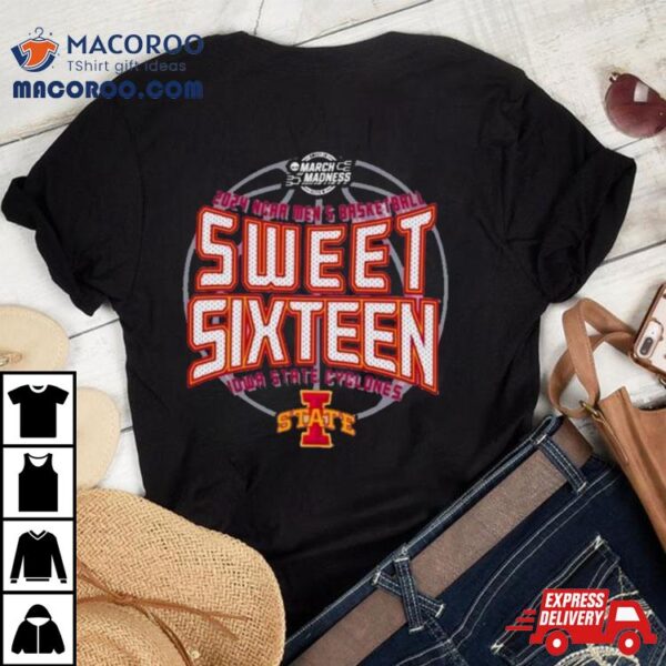 Iowa State Cyclones Men’s Basketball 2024 Sweet 16 Shirt