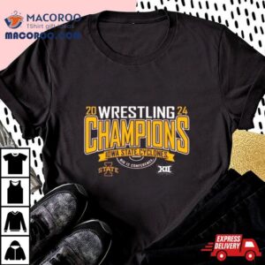 Iowa State Cyclones Wrestling 2024 Big 12 Champions Shirt