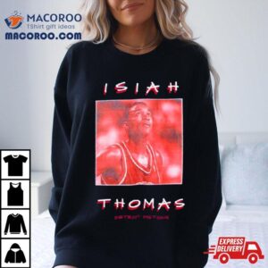 Isaiah Thomas Detroit Pistons Vintage Logo Shirt