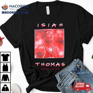 Isaiah Thomas Detroit Pistons Vintage Logo Tshirt