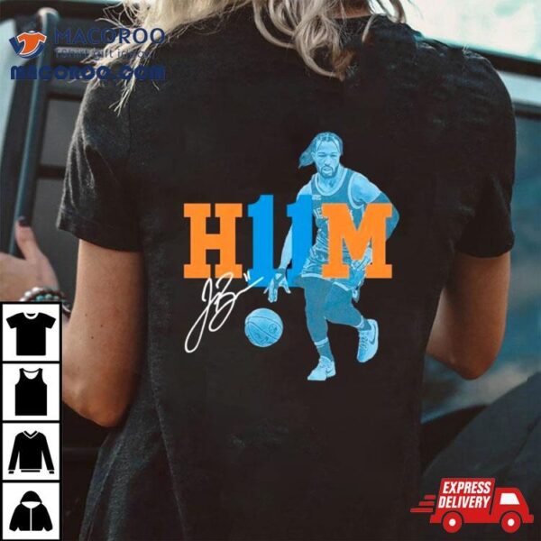 Jalen Brunson New York Knicks H11m Signature Shirt