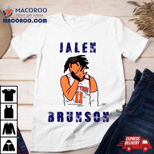 Jalen Brunson New York Knicks Nba Signature Shirt