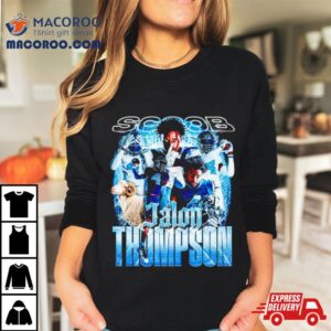 Jalon Thompson North Carolina Tar Heels Football Graphic Poster Tshirt