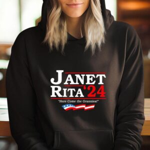 Janet Rita Here Come The Grannies Hoodie