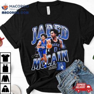 Jared Mccain Duke Blue Devils Basketball Signature Tshirt