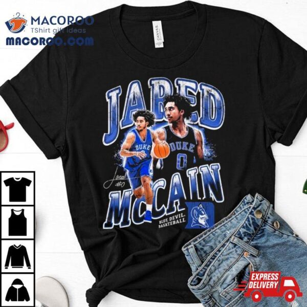 Jared Mccain Duke Blue Devils Basketball Signature Shirt