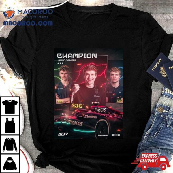 Jarno Opmeer Is Our First Ever 3x Tier 1 Champion After One Of The Most Dramatic Final Laps In League Racing History T Shirt