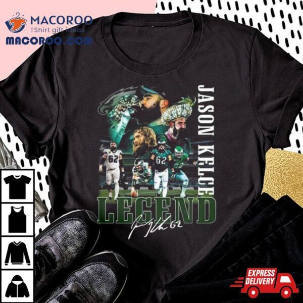 Jason Kelce Legend Era 2011 2024 Signature Shirt