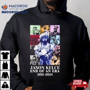 Jason Kelce Retired End Of An Era The Eras Tour Essentials Tshirt