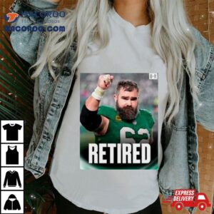 Jason Kelce Retired Philadelphia Eagles Tshirt