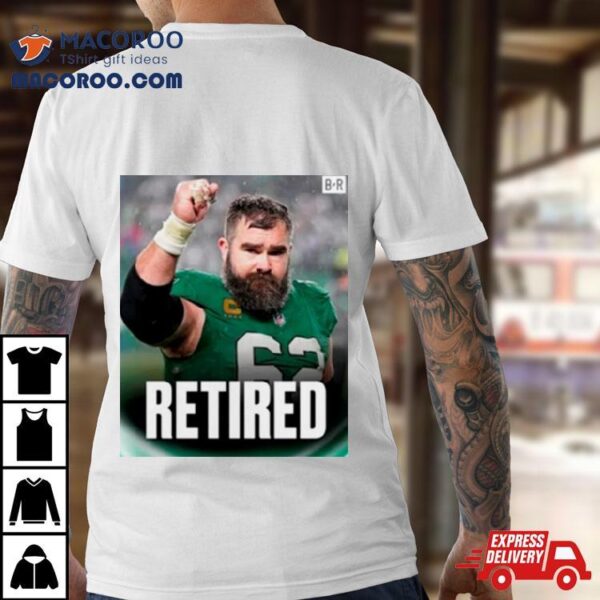 Jason Kelce Retired Philadelphia Eagles Shirt