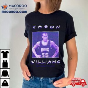 Jason Williams Sacramento Kings Vintage Logo Shirt