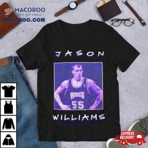 Jason Williams Sacramento Kings Vintage Logo Shirt