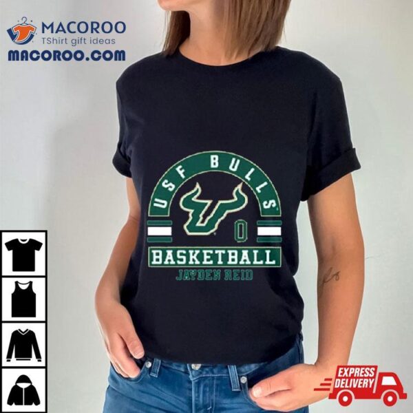 Jayden Reid Usf 2024 Ncaa Men’s Basketball Shirt