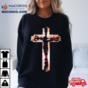 Jesus Cross Razorblade Tshirt