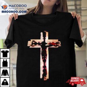 Jesus Cross Razorblade Tshirt