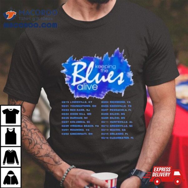 Joe Bonamassa Blues Deluxe Vol 2 Spring Tour 2024 Shirt