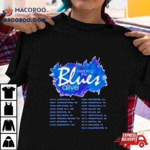 Joe Bonamassa Blues Deluxe Vol Spring Tour Tshirt