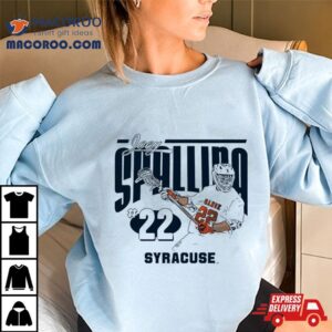 Joey Spallina Syracuse Orange Lacrosse Cartoon Tshirt