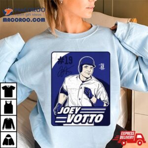 Joey Votto Toronto Baseball Card Signature Vintage Tshirt